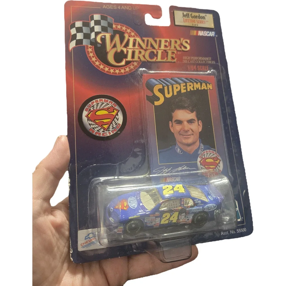 Jeff Gordon #24 DuPont Superman Lifetime Series 1:64 Winners Circle Sealed